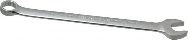 Proto - 14mm 12 Point Combination Wrench - 15° Offset Angle, 8-5/8" OAL, Steel, Satin Finish - Benchmark Tooling