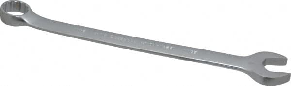 Proto - 28mm 12 Point Combination Wrench - 15° Offset Angle, 14-7/8" OAL, Steel, Satin Finish - Benchmark Tooling