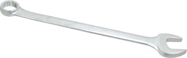 Proto - 36mm 12 Point Offset Combination Wrench - 15° Offset Angle, 19-3/8" OAL, Steel, Satin Finish - Benchmark Tooling