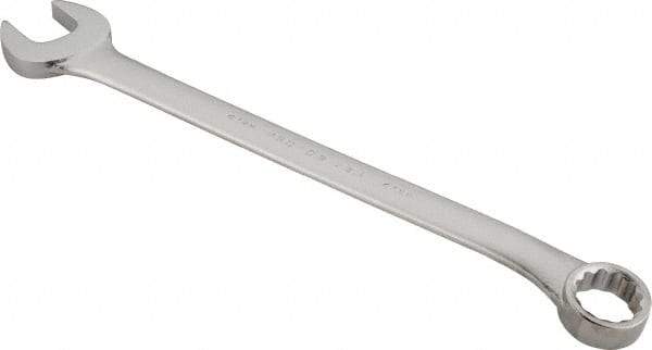 Proto - 41mm 12 Point Offset Combination Wrench - 15° Offset Angle, 23" OAL, Steel, Satin Finish - Benchmark Tooling