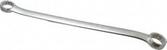 Proto - 1-1/4" x 1-3/8" 12 Point Offset Box Wrench - Double End, 20-1/4" OAL, Steel, Polished Finish, 15° Offset - Benchmark Tooling