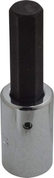 Proto - 1/2" Drive, 9/16" Hex Bit Socket - 3-5/8" OAL, 1-7/8" Bit Length - Benchmark Tooling
