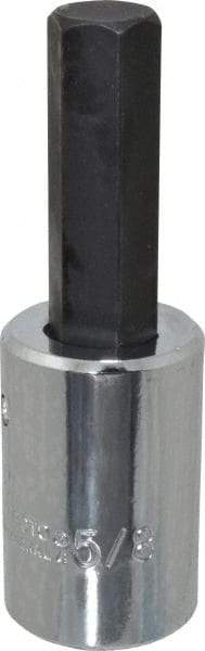 Proto - 1/2" Drive, 5/8" Hex Bit Socket - 4" OAL, 2" Bit Length - Benchmark Tooling