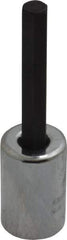 Proto - 3/8" Drive, 1/4" Hex Bit Socket - 2-23/32" OAL, 1-5/8" Bit Length - Benchmark Tooling