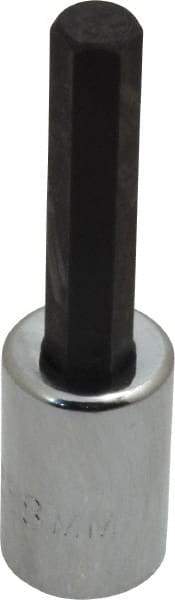 Proto - 3/8" Drive, 8mm Hex Bit Socket - 2-5/8" OAL, 1-5/8" Bit Length - Benchmark Tooling