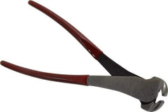 Proto - 8-1/4" OAL, End Cutting Pliers - 5/16" Jaw Length x 1-3/4" Jaw Width, Plastisol Handle - Benchmark Tooling