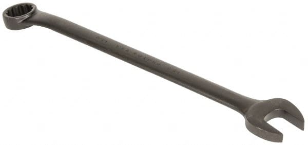 Proto - 1-5/8" 12 Point Offset Combination Wrench - 15° Offset Angle, 23" OAL, Steel, Black Finish - Benchmark Tooling