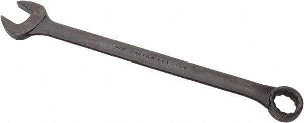 Proto - 1-7/8" 12 Point Offset Combination Wrench - 15° Offset Angle, 28" OAL, Steel, Black Finish - Benchmark Tooling