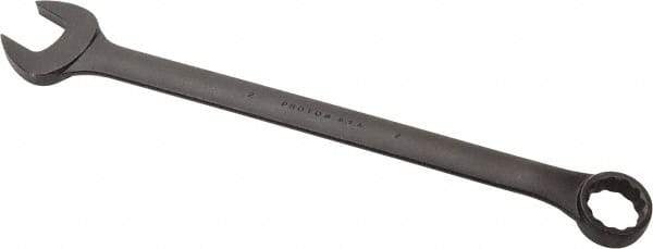 Proto - 2" 12 Point Offset Combination Wrench - 15° Offset Angle, 28" OAL, Steel, Black Finish - Benchmark Tooling