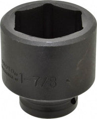 Proto - 3/4" Drive 1-7/8" Standard Impact Socket - 6 Points, 2-13/16" OAL - Benchmark Tooling