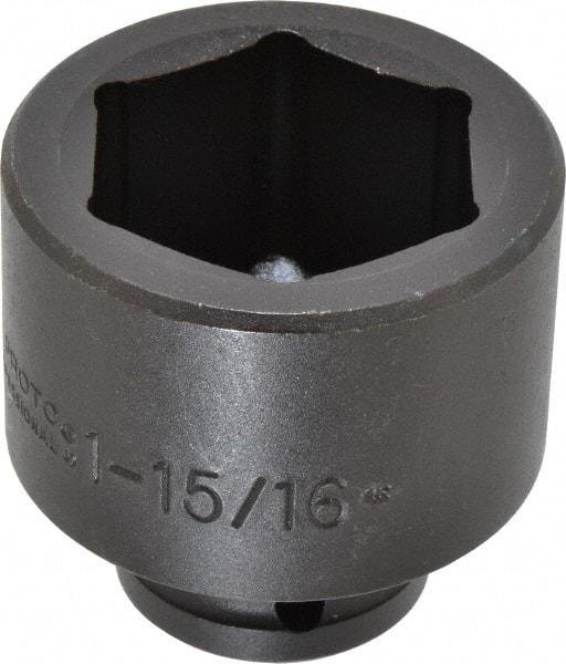 Proto - 3/4" Drive 1-15/16" Standard Impact Socket - 6 Points, 2-13/16" OAL - Benchmark Tooling