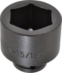 Proto - 3/4" Drive 1-15/16" Standard Impact Socket - 6 Points, 2-13/16" OAL - Benchmark Tooling