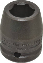 Proto - 3/4" Drive 21mm Standard Impact Socket - 6 Points, 1-59/64" OAL - Benchmark Tooling