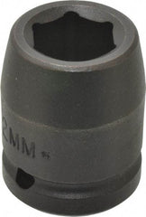 Proto - 3/4" Drive 22mm Standard Impact Socket - 6 Points, 2" OAL - Benchmark Tooling