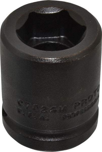 Proto - 3/4" Drive 24mm Standard Impact Socket - 6 Points, 2" OAL - Benchmark Tooling