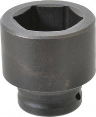 Proto - 3/4" Drive 40mm Standard Impact Socket - 6 Points, 2-1/2" OAL - Benchmark Tooling
