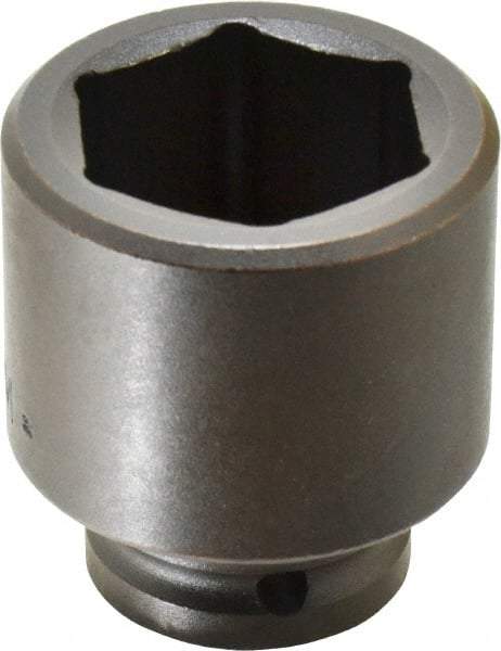 Proto - 3/4" Drive 43mm Standard Impact Socket - 6 Points, 2-3/4" OAL - Benchmark Tooling