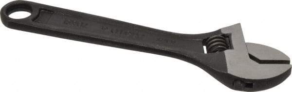 Proto - 15/16" Jaw Capacity, 6" Locking Adjustable Wrench - Steel, Black Finish - Benchmark Tooling