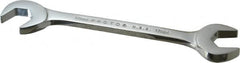 Proto - 17mm Standard Open End Wrench - 6-1/2" OAL, Double End, Chrome Finish, 15° & 60° Head Angle - Benchmark Tooling