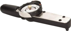 Proto - 1/4" Drive Dial Torque Wrench - 75 In/Lb Torque, 10" OAL, 1 In/Lb Graduation, Fixed Head - Benchmark Tooling