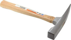 Stanley - 1-1/2 Lb Head Bricklayer's Hammer - 11" OAL, Wood Handle - Benchmark Tooling