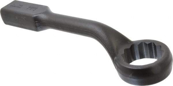Proto - 2-3/8" 12 Point Striking Box Wrench - Single End, 3-3/8" Head Diam x 1-1/2" Head Thickness, 13-1/2" OAL, Steel - Benchmark Tooling