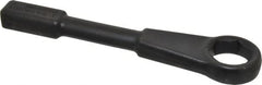 Proto - 1-7/16" 6 Point Striking Box Wrench - Single End, 2-17/64" Head Diam, 10-9/16" OAL, Steel, Black Finish - Benchmark Tooling