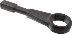 Proto - 2-9/16" 6 Point Striking Box Wrench - Single End, 3-3/4" Head Diam, 12-11/16" OAL, Steel, Black Finish - Benchmark Tooling