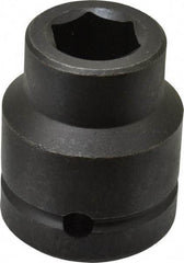 Proto - 1" Drive 7/8" Standard Impact Socket - 6 Points, 2-1/2" OAL - Benchmark Tooling