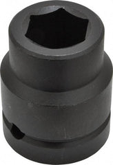 Proto - 1" Drive 1" Standard Impact Socket - 6 Points, 2-1/2" OAL - Benchmark Tooling