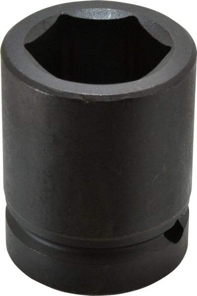 Proto - 1" Drive 1-3/8" Standard Impact Socket - 6 Points, 2-3/4" OAL - Benchmark Tooling
