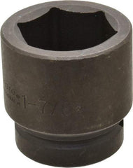 Proto - 1" Drive 1-7/8" Standard Impact Socket - 6 Points, 3" OAL - Benchmark Tooling