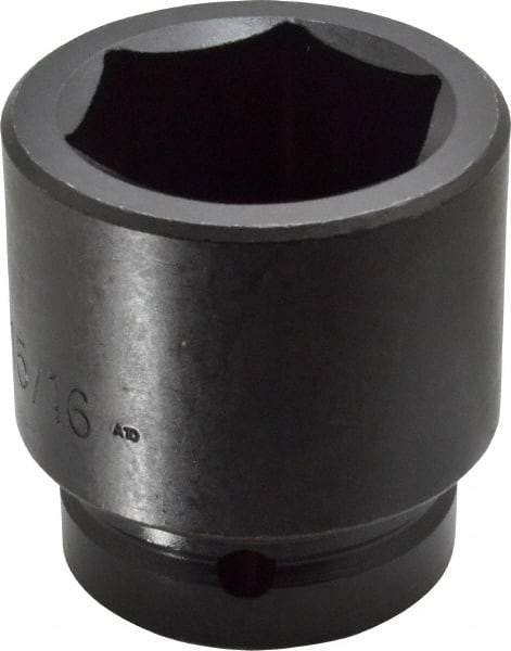 Proto - 1" Drive 1-15/16" Standard Impact Socket - 6 Points, 3" OAL - Benchmark Tooling