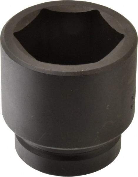 Proto - 1" Drive 2-1/16" Standard Impact Socket - 6 Points, 3-3/32" OAL - Benchmark Tooling