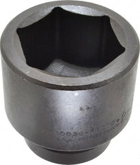 Proto - 1" Drive 2-1/4" Standard Impact Socket - 6 Points, 3-1/4" OAL - Benchmark Tooling