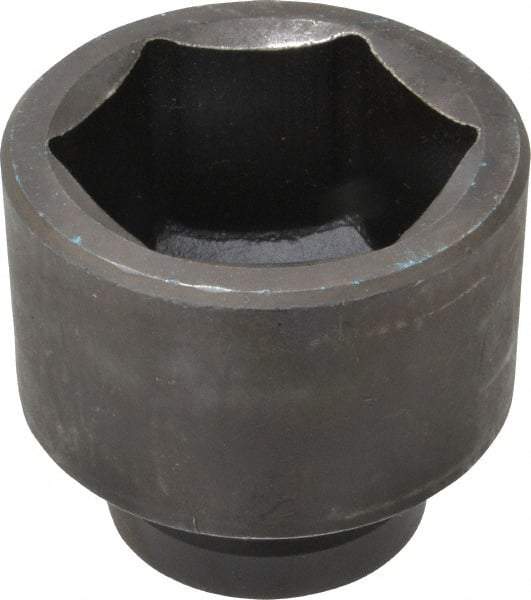 Proto - 1" Drive 2-1/2" Standard Impact Socket - 6 Points, 3-1/2" OAL - Benchmark Tooling