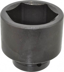 Proto - 1" Drive 3" Standard Impact Socket - 6 Points, 4" OAL - Benchmark Tooling