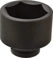 Proto - 1" Drive 3-3/8" Standard Impact Socket - 6 Points, 4-7/16" OAL - Benchmark Tooling