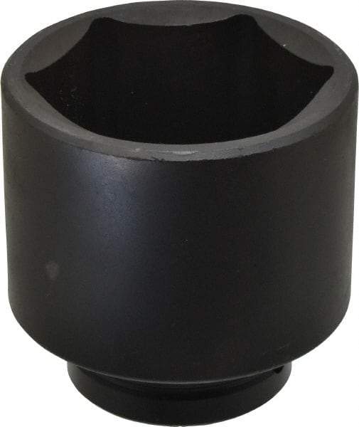 Proto - 1" Drive 3-5/8" Standard Impact Socket - 6 Points, 4-3/4" OAL - Benchmark Tooling