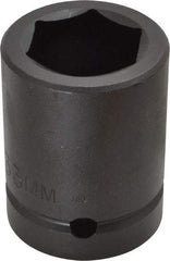 Proto - 1" Drive 33mm Standard Impact Socket - 6 Points, 2-7/16" OAL - Benchmark Tooling