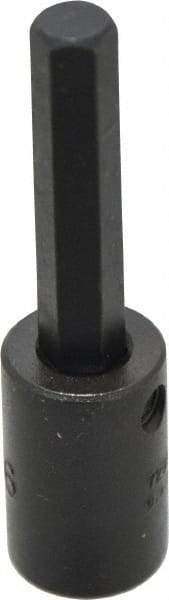 Proto - 3/8" Drive, 5/16" Impact Hex Bit Socket - 1-5/8" Bit Length, 2-23/32" OAL - Benchmark Tooling