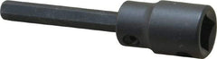 Proto - 3/8" Drive, 6mm Impact Hex Bit Socket - 2-23/32" OAL - Benchmark Tooling