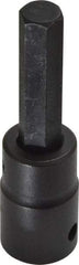 Proto - 1/2" Drive, 7/16" Impact Hex Bit Socket - 1-3/4" Bit Length, 3-1/4" OAL - Benchmark Tooling