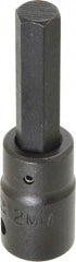 Proto - 1/2" Drive, 12mm Impact Hex Bit Socket - 3-1/4" OAL - Benchmark Tooling