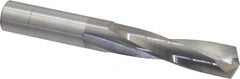 Atrax - 31/64" 135° Spiral Flute Solid Carbide Screw Machine Drill Bit - Benchmark Tooling