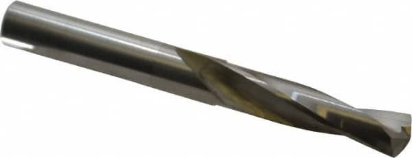 Atrax - 0.332" 135° Spiral Flute Solid Carbide Screw Machine Drill Bit - Benchmark Tooling