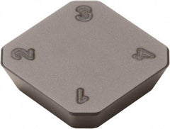 Seco - SEEN42 D16 Grade CBN300 CBN Milling Insert - Uncoated, 1/8" Thick, 1/2" Inscribed Circle, 1/16" Corner Radius - Benchmark Tooling