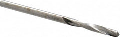Atrax - #37 135° Spiral Flute Solid Carbide Screw Machine Drill Bit - Benchmark Tooling