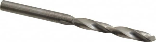 Atrax - 13/64" 118° Solid Carbide Jobber Drill - Bright Finish, Right Hand Cut, Spiral Flute, Straight Shank, 3" OAL, Standard Point - Benchmark Tooling