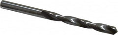 Atrax - 15/64" 118° Solid Carbide Jobber Drill - Bright Finish, Right Hand Cut, Spiral Flute, Straight Shank, 3-1/4" OAL, Standard Point - Benchmark Tooling